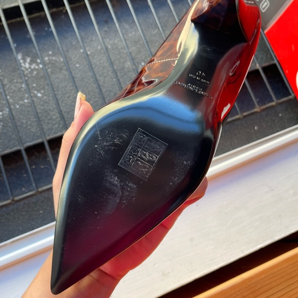 Brown Saint Laurent pumps - Picture 3 of 6